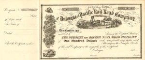 Dubuque and Pacific Rail Road Co.